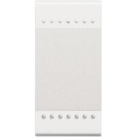 Bticino N4005N-EU Living Light Taster mit Schraubklemmen 1-modulig Weiss