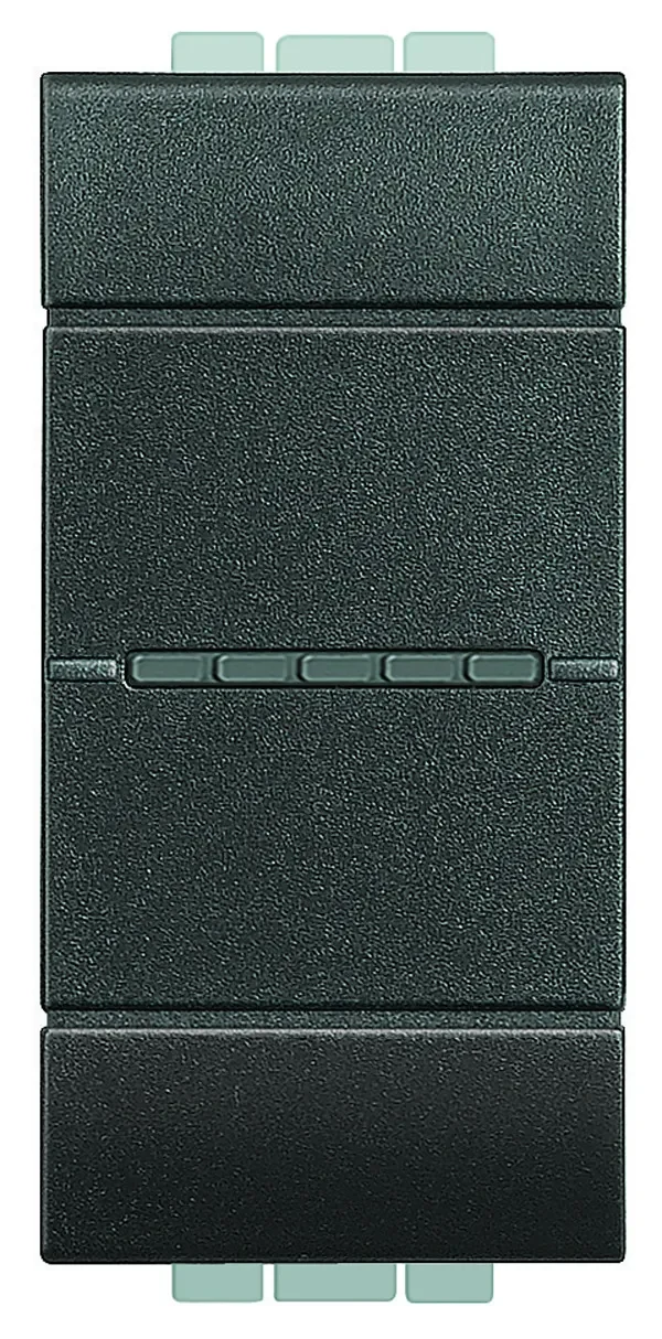 Legrand BTicino L4054 Kreuzschalter 1-polig 16A SK 1M Anthrazit