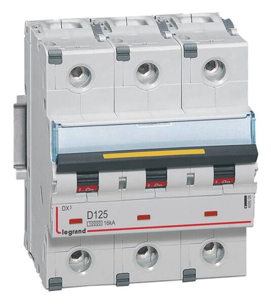 Legrand Legrand 409508 DX3 LS-Schalter D 125A 3-polig 10kA 400VAC 4,5TE