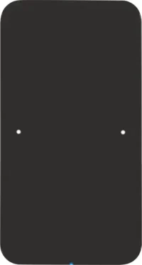 Berker Touch-Sensor 1-fach Glas schwarz 75141865
