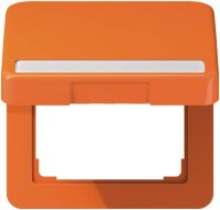 Jung CD590BFNAKLO Klappdeckel Schriftfeld bruchsicher orange