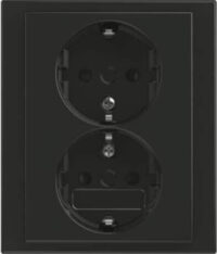 Busch-Jaeger SCHUKO-Doppelsteckdose 202 EUJB-81