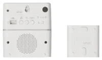 Legrand 094270 Funk Gong Set Premium MP3 LED Gong Klingeltast.30Melod. ultraweiß