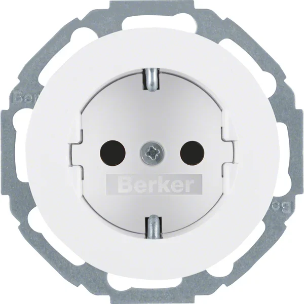 Berker Berker SCHUKO-Steckdose pows/gl 47552089