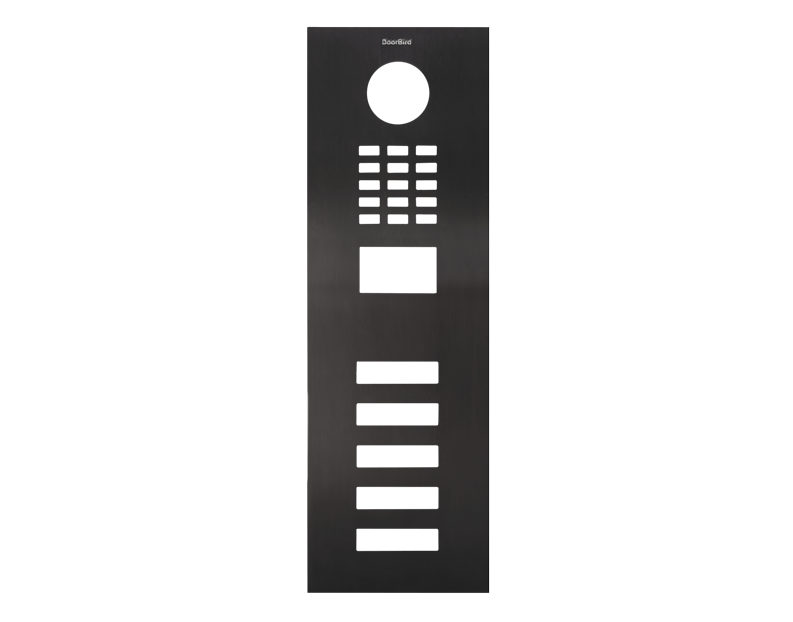 Doorbird DoorBird D2105V Frontblende – Titan-Optik (PVD)