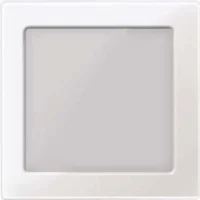 Merten Zentralplatte pws/gl mit Sichtfenster 587419