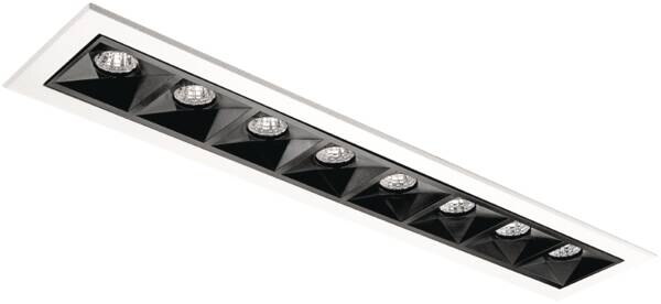 SG LEUCHTEN LED-Einbaustrahler 15W Konverter INSPIRE 212436 DALI 8LEDs weiß 3000K weiß