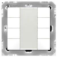 MDT technologies Taster 55 8-fach, Reinweiß glänzend BE-TA5508.G2