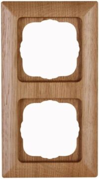 Kopp 306630004 Abdeckr.2-fach HK02 eiche
