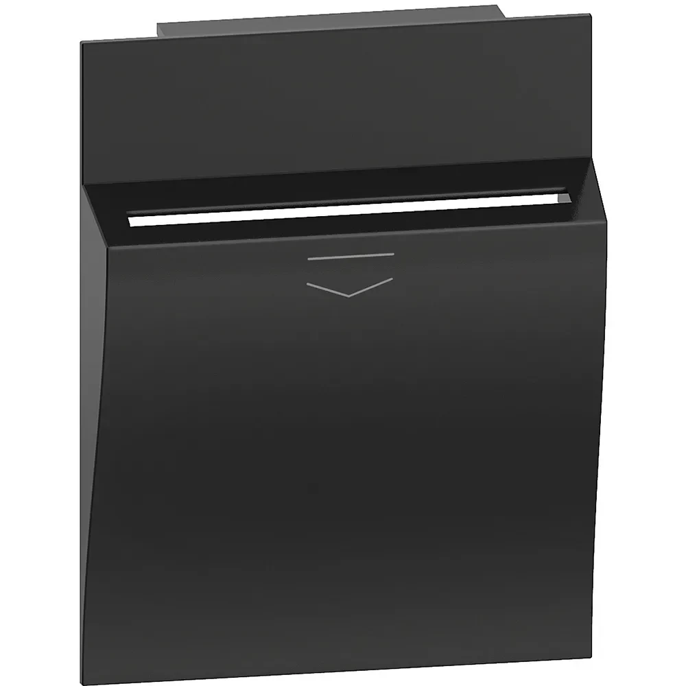 Legrand BTicino KG22M2 LivingNow 2M Abdeckung für Hotel-Card-Schalter Black
