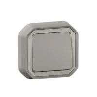 Legrand 069812L Plexo New FRUP W/m mit Krallen 10AX Steckklemme IK08 Grau