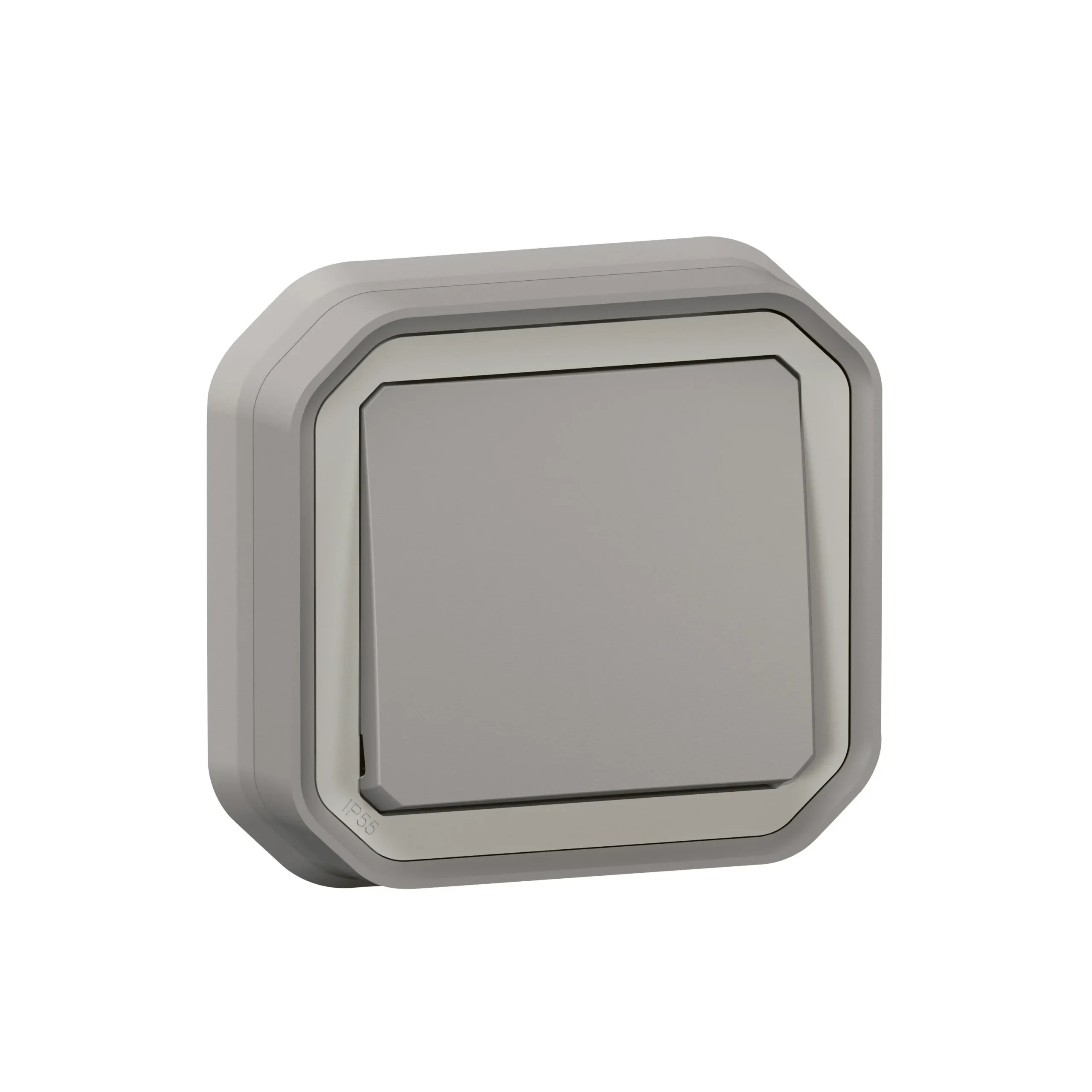 Legrand Legrand 069812L Plexo New FRUP W/m mit Krallen 10AX Steckklemme IK08 Grau