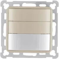 Legrand A77663 Bewegungsmelder 3-Leiter 180° Creo mandelweiß