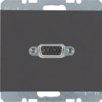 Berker Steckdose VGA anthrazit matt 3315407006