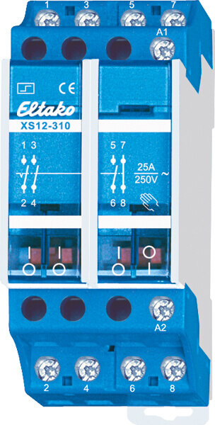 Eltako Eltako Stromstoßschalter 3S1Ö 25A XS12-310-230V