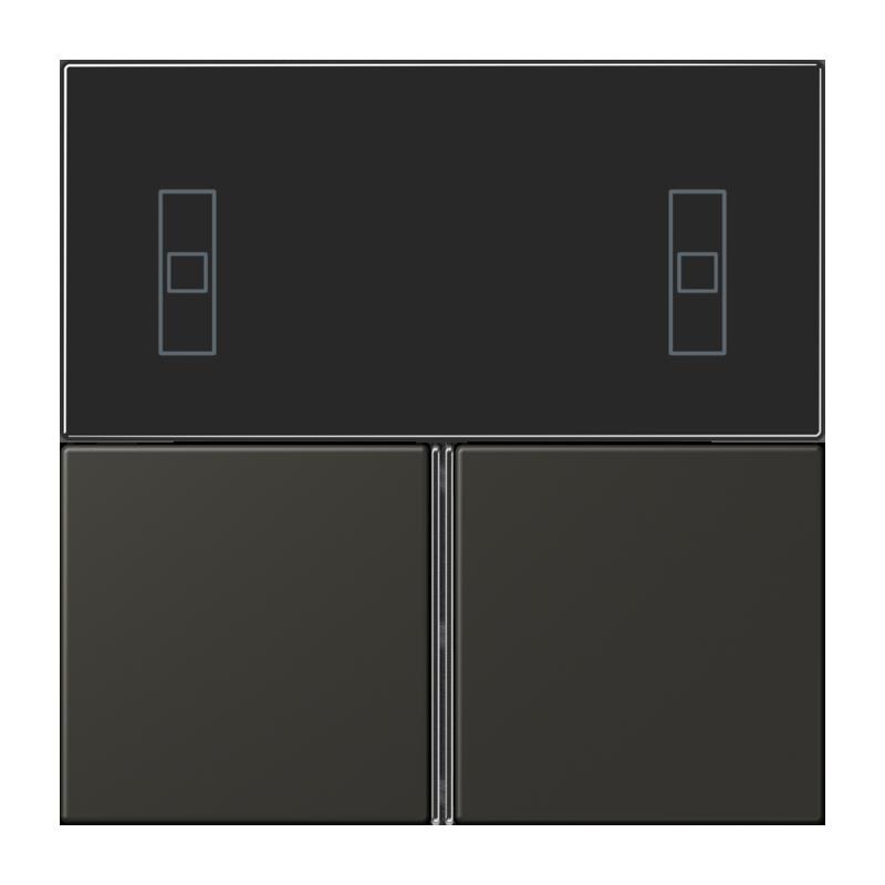 Jung Jung LC4093TSA259 KNX Tastensatz für Komfortregler LC4320R