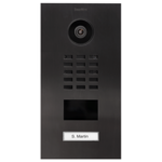 DoorBird D2101V IP Video Türsprechanlage – Titan-Optik (PVD)