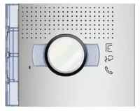 Bticino 351201 Frontblende AV Standard ohne RT Allmetal