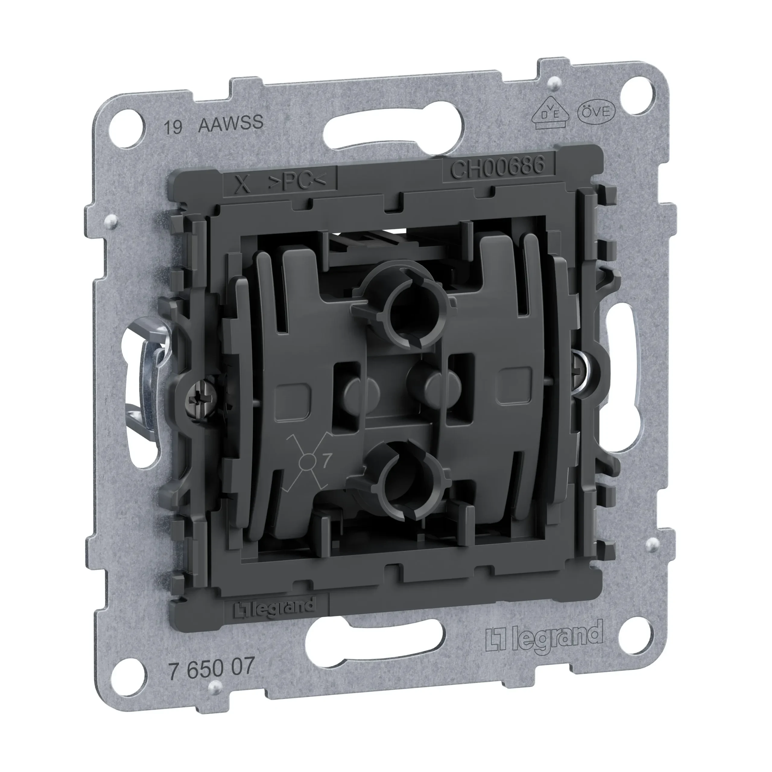 Legrand Legrand 765007 SEANO Einsatz Kreuzschalter 10AX SK