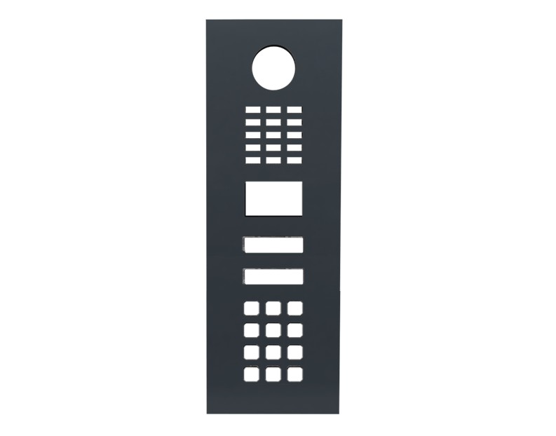Doorbird DoorBird D2102KV Frontblende – RAL 7016