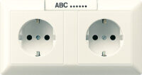 Jung Kanal-SCHUKO-Steckdose 2-fach 16A 250V AS 1522 NA