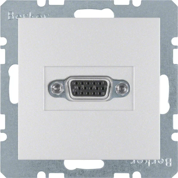 Berker Berker Steckdose VGA aluminium matt 3315401404
