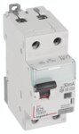 Legrand 411306 DX3 Fi/LS-Schalter B 25A 1P+N 10kA 30mA Typ F-G 230VAC 2TE