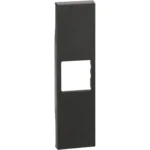 BTicino KG07K LivingNow 1M Keystone- Adapter für RJ-Einsätze Black