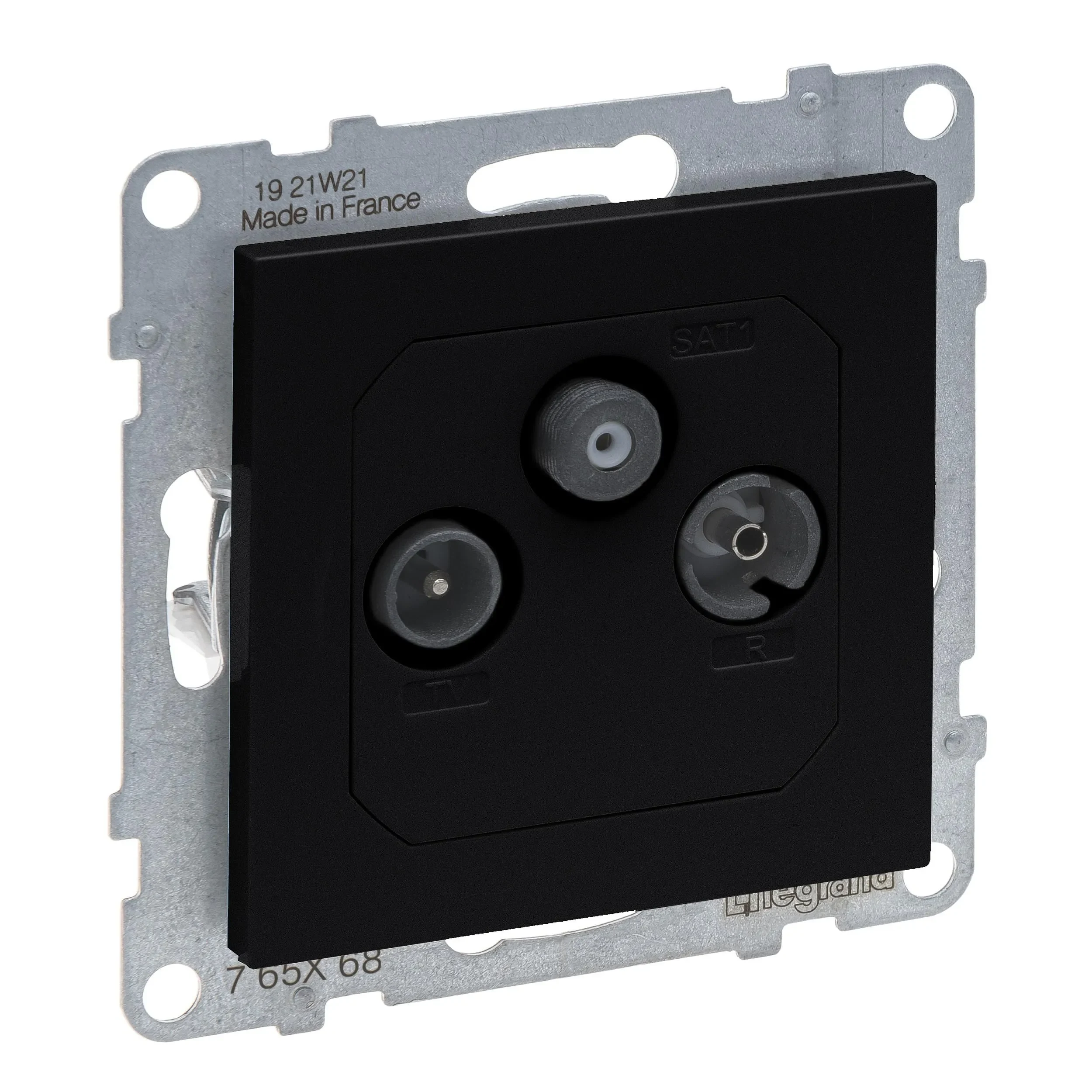 Legrand Legrand 765368 SEANO Durchgangsdose TV-R-SAT für HD-TV in der Farbausführung
