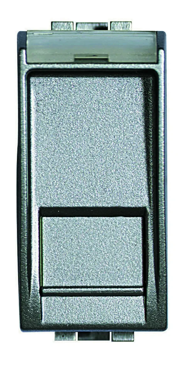 Legrand BTicino NT4279C6A LivingLight Datendose RJ45 geschaltet Kategorie6A STP werkzeuglos Tech