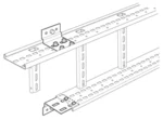 Legrand EWSBGZ Ankerwinkel extra Schwer H150mm 1Paar mit Befestigungsmaterial