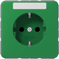 Jung SCHUKO-Steckdose 16A 250V CD 1520 BF KI NA GN