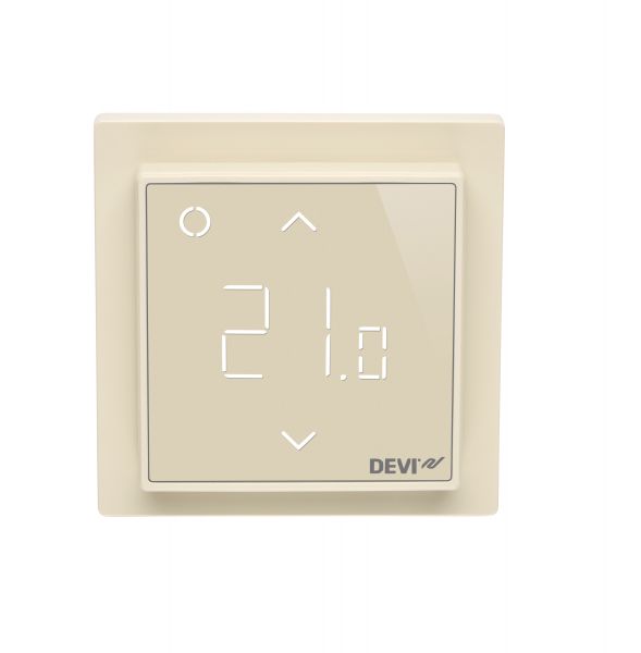 DEVI Raumthermostat 230V IP21 m.Display DEVIreg Smart Sensor extern