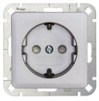 Kopp 915020004 HK02 Schutzkontakt Steckdose mit erhöhtem Berührungss stahl