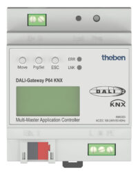 Bild vom Produkt: Theben Application-Controller Multi-Master DALI Gateway P64 KNX