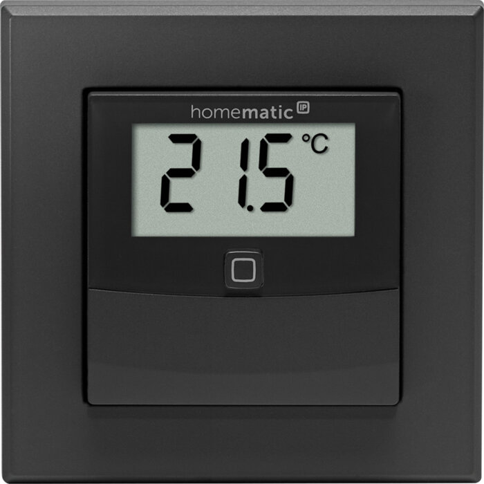 eQ-3 Temp-und Feuchtesensor innen, anthrazit HmIP-STHD-A – Bild 1