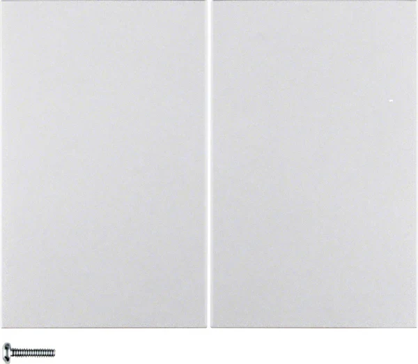 Berker Berker Taste 2-fach aluminium matt, lackiert 85142177