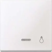Merten Wippe Kontr.Fenster polar weiß Aufdruck Licht 430919