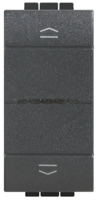 Bticino LN4027CWI Drahtloser Wandsender Rollladen LivingLight with Netatmo ohne Wi.