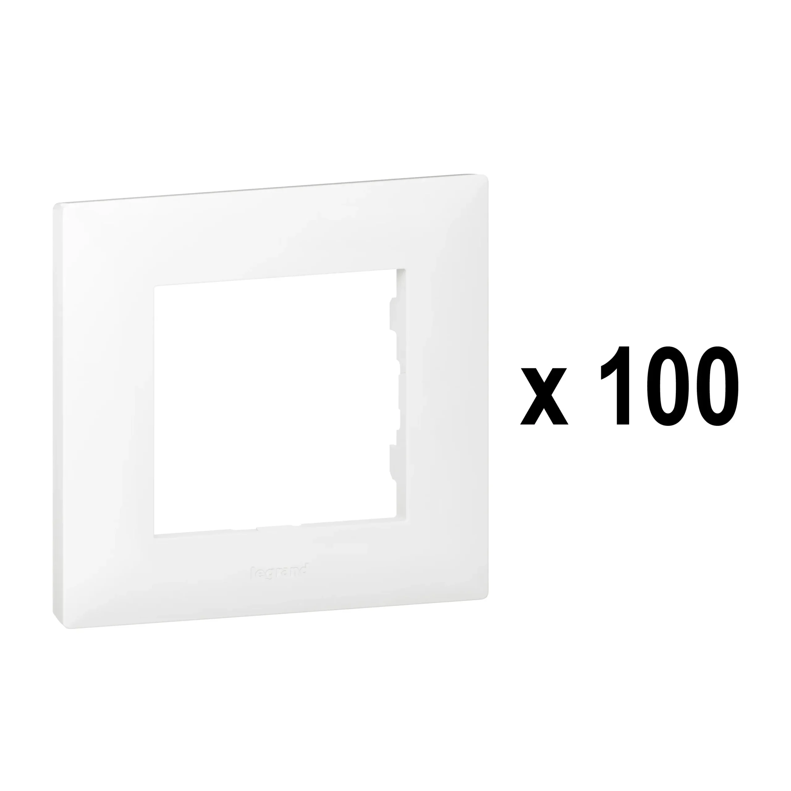 Legrand Legrand 864194 Niloe Step Bigbox 100x1-fach Rahmen Ultraweiß