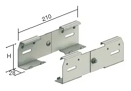 Legrand Legrand 8363150 Gelenkkupplung H60 tauchfeuerverzinkt