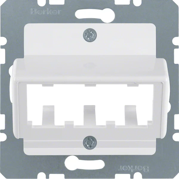 Berker Berker Zentralplatte pws f.3 MINI-COM Module 142709