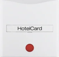Berker Schalteraufsatz pws Hotelcard 16401909