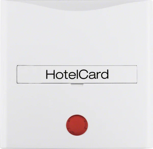 Berker Berker Schalteraufsatz pws Hotelcard 16401909