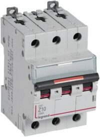 Legrand 409923 DX3 LS-Schalter Z 10A 3-polig 25kA 400VAC 3TE