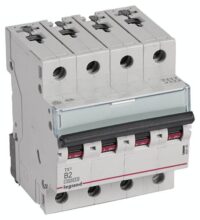 Legrand 404148 TX3 LS-Schalter B 2A 4-polig 10kA 400VAC 4TE