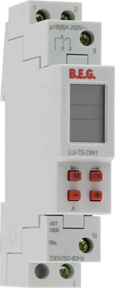 BEG Brück BEG Brück Electronic Zeitschaltuhr TS-DW1