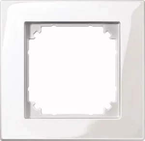 Merten Merten Rahmen 1 fach polar weiß bündiger Einbau 503119