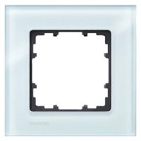 Siemens 5TG1201 DELTA miro Glas kristallgrün Rahmen 1fach