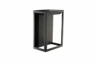 SG LEUCHTEN LED-Wandanbauleuchte 9W schwarz FAGERNES 630060 2700K 270lm Konverter